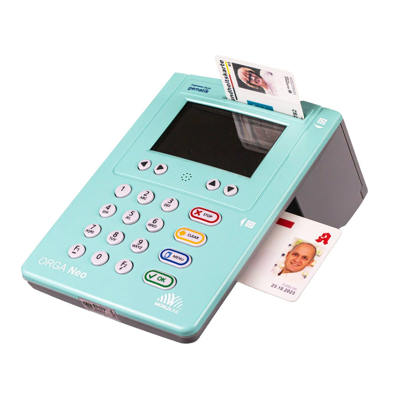 Worldline Healthcare ORGA Neo eHealth Card Terminal Mint/Classic