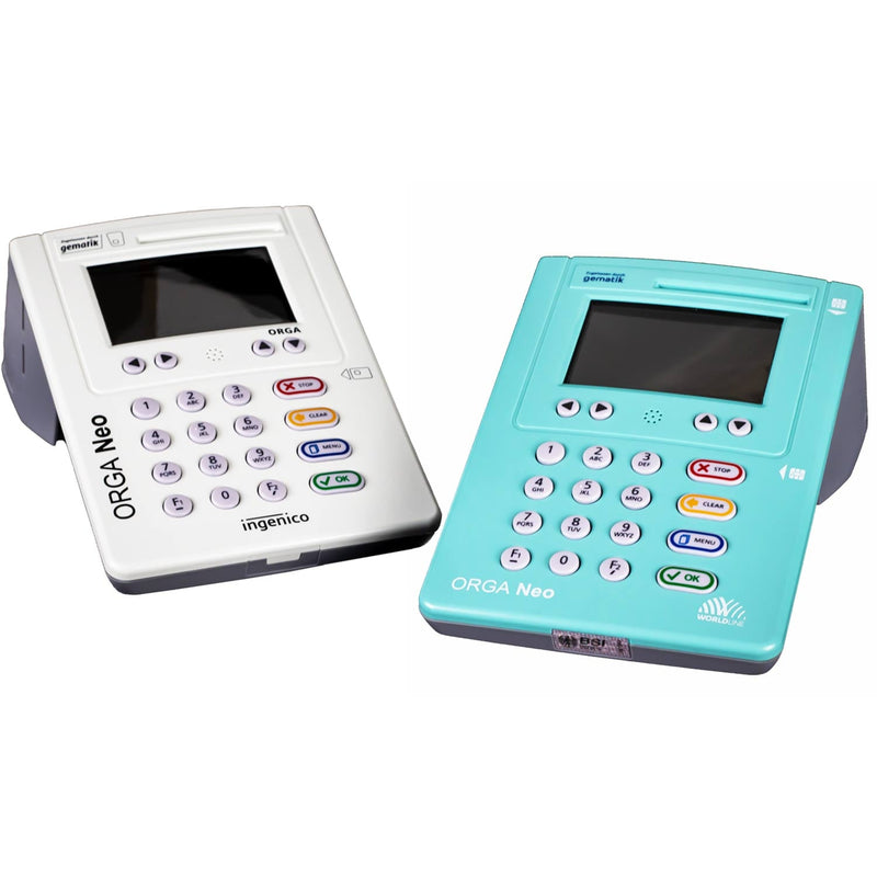 Worldline Healthcare ORGA Neo eHealth Card Terminal Mint/Classic