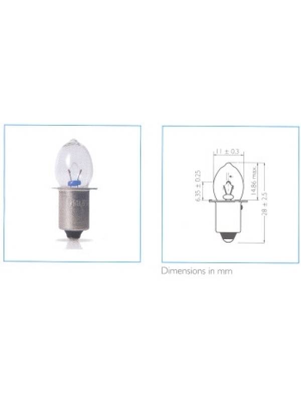 Philips Krypton 6V 0.75A Bulb for Flashlights