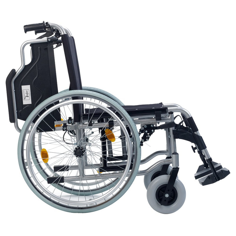Teqler Aluminium Wheelchair Folding Lightweight