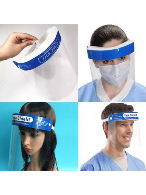 Face Shield Transparent Polycarbonate Scratch Resistant