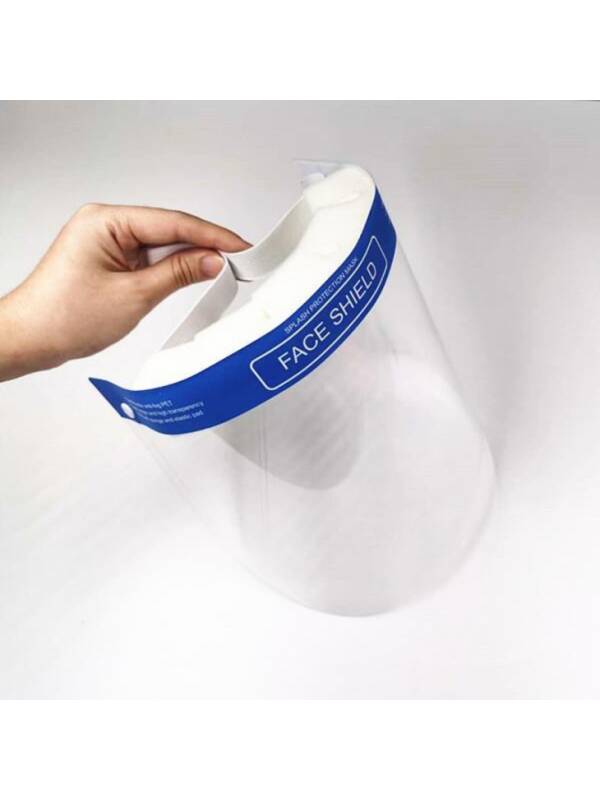 Face Shield Transparent Polycarbonate Scratch Resistant