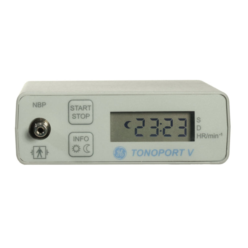 GE Healthcare TONOPORT V Portable Blood Pressure Monitor