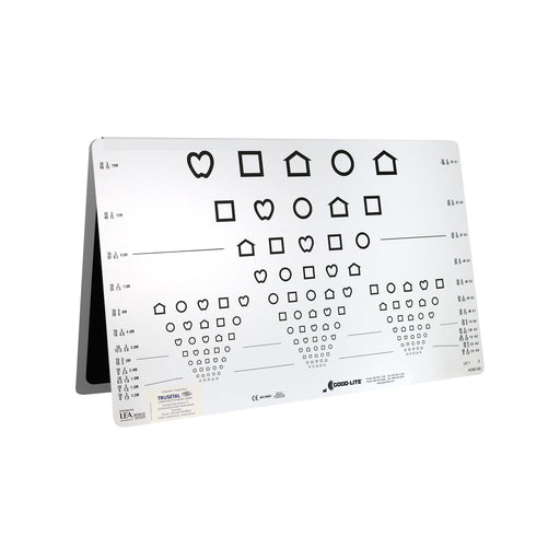 Trusetal Lea SYMBOLS® 15 Line Folding Distance Chart