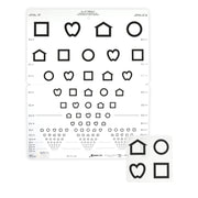 Trusetal Lea SYMBOLS® 15 Line Folding Distance Chart