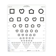 Trusetal Lea SYMBOLS® 15 Line Folding Distance Chart