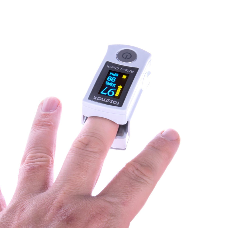 Rossmax SB200 Finger Pulse Oximeter with Arteriosclerosis Recognition