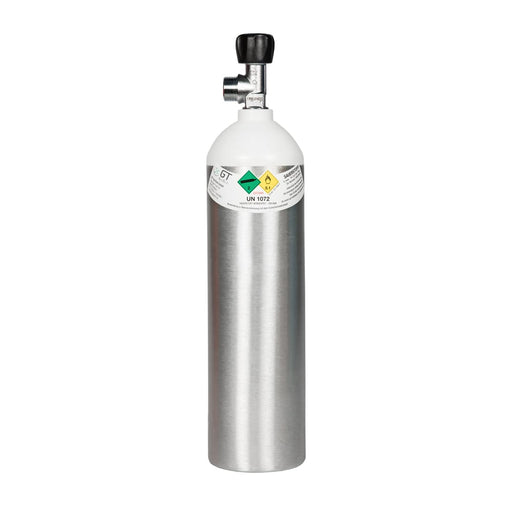 GTI 1.8 L Aluminium Oxygen Tank Filled