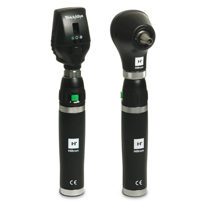 Welch Allyn 71-SM2LDx-2 Diagnostic Desk Set with Coaxial Ophthalmoscope and MacroView Otoscope