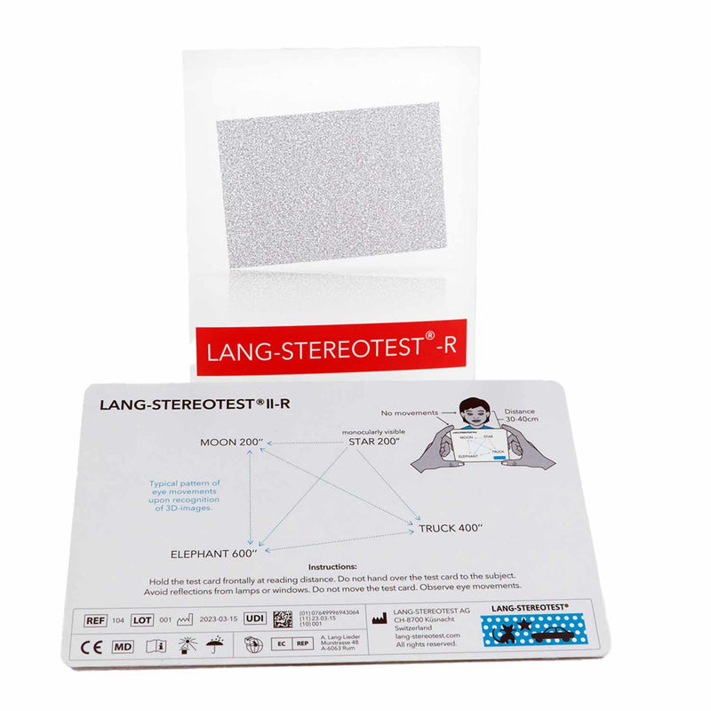 Lang-Stereotest AG Lang Stereotest II-R Binocular Vision Test