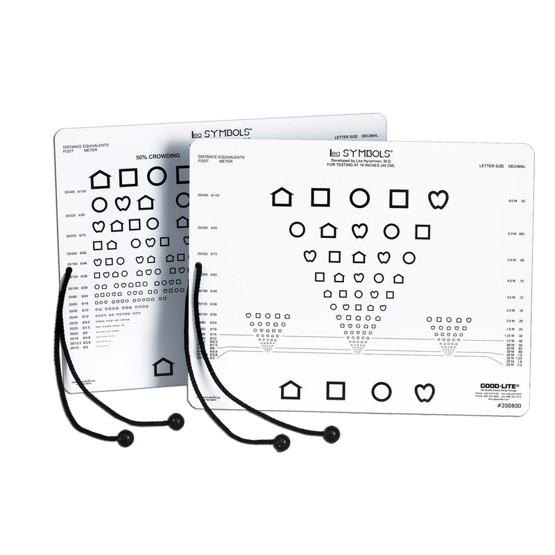 Trusetal LEA SYMBOLS® Near Vision Card for Children