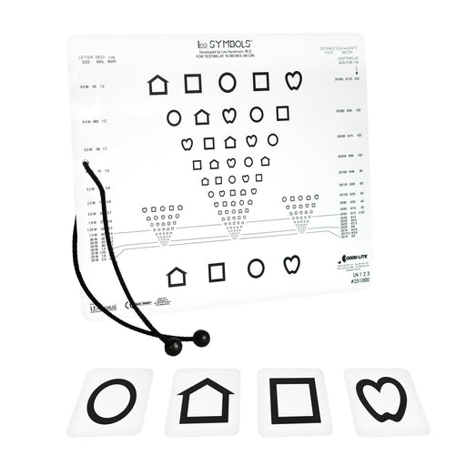 Trusetal LEA SYMBOLS® Near Vision Card for Children