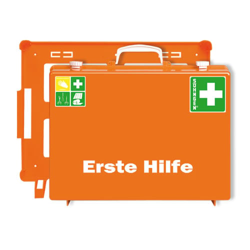 Söhngen DIN 13169 First Aid Kit Orange ABS Plastic