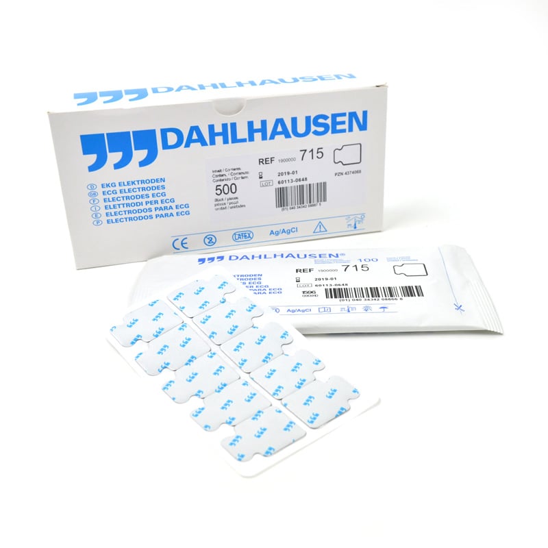 Dahlhausen Disposable ECG Electrodes, 500 pcs