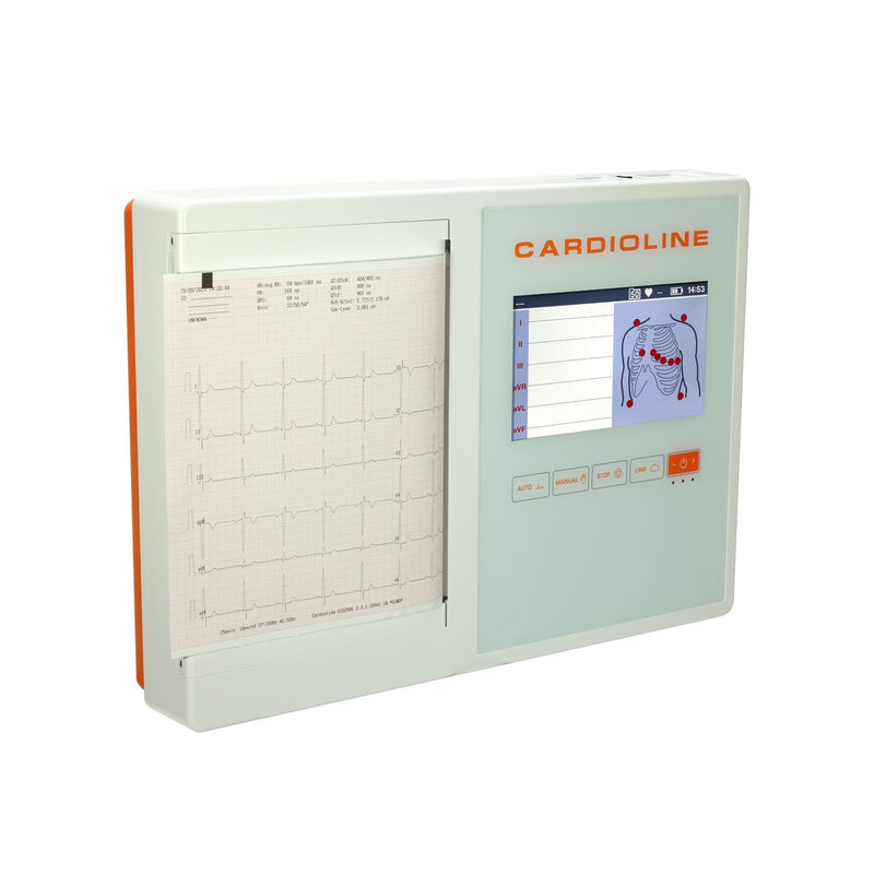 CARDIOLINE ECG200L 12-Lead ECG Monitor