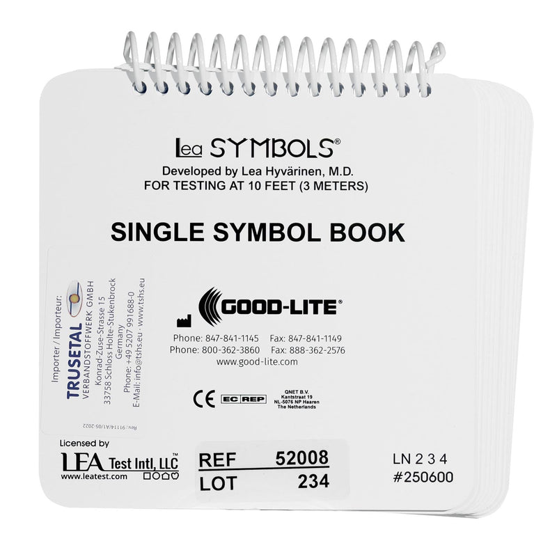 Trusetal LEA Symbols Single Symbol Book for Visual Acuity Testing