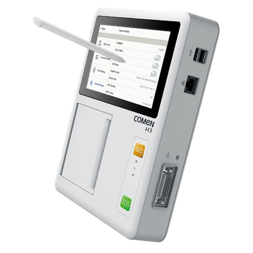 COMEN H3 3-Channel ECG with 6.2-inch LED Touchscreen