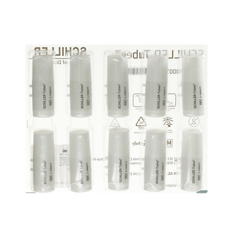 Schiller Disposable Plastic Mouthpieces for Spirometers