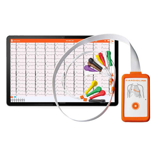 Cardioline touchECG Windows HD+ Wireless 12-Lead PC ECG