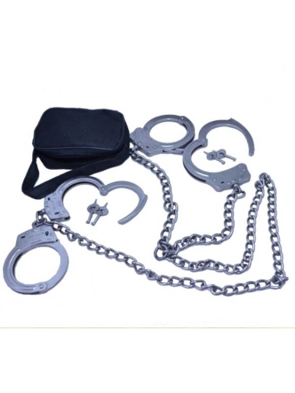 Detainee Restraint Hand and Leg Cuffs