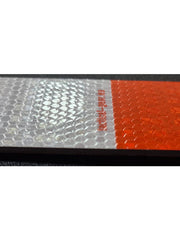 Reflective Traffic Control Baton White-Red