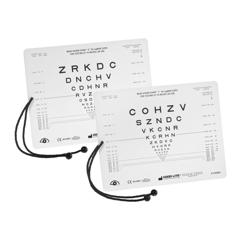 Trusetal Sloan Letter Near Vision Card