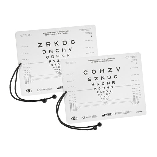 Trusetal Sloan Letter Near Vision Card