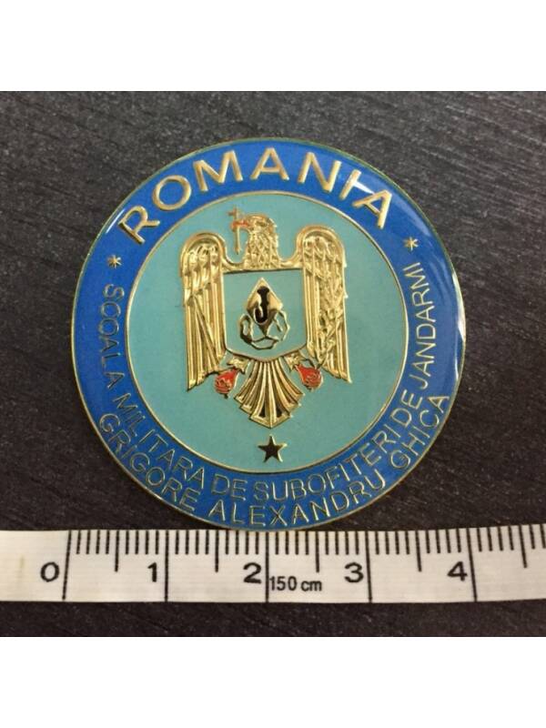 School of Military Subofficers Insignia - Jandarmi Grigore Alexandru Ghica