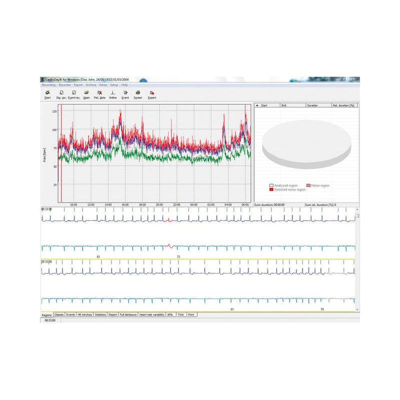 GE Healthcare SEER 1000 Multi-Channel Digital Holter Recorder