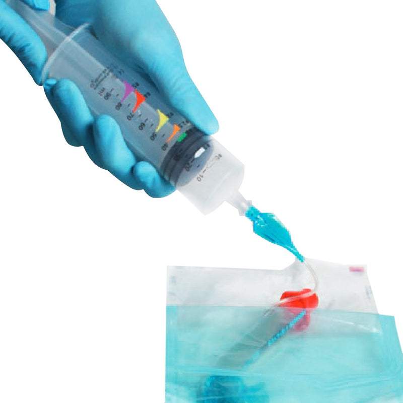 VBM Medizintechnik Laryngeal Tube Syringe Color-Coordinated