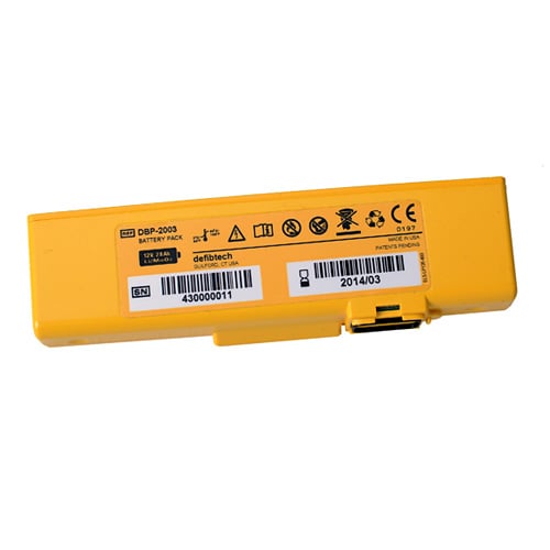 Defibtech AED Lifeline Series Replacement Battery