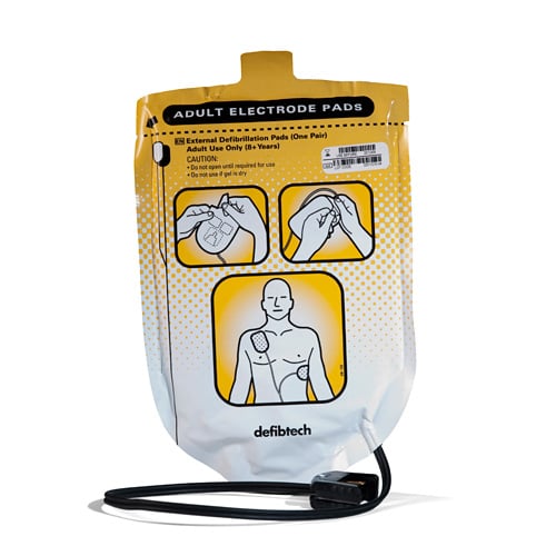 Defibtech DDP-100 Defibrillator Pads for AED LifeLine
