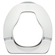 Teqler Raised Toilet Seat Without Lid