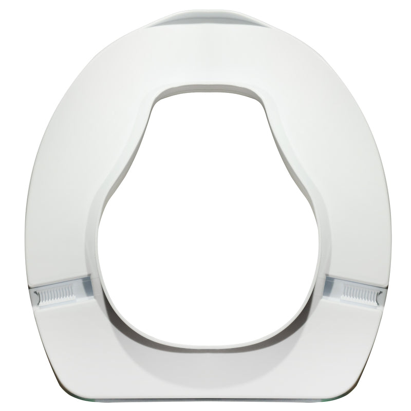 Teqler Raised Toilet Seat Without Lid