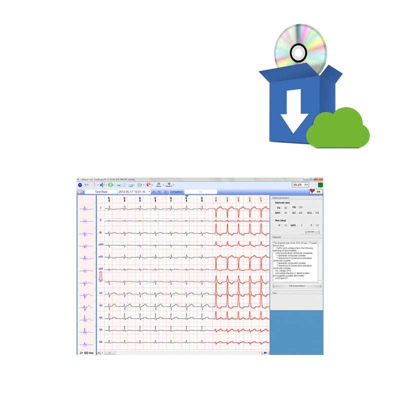 Biocare ECG-1000 ECG Management Software