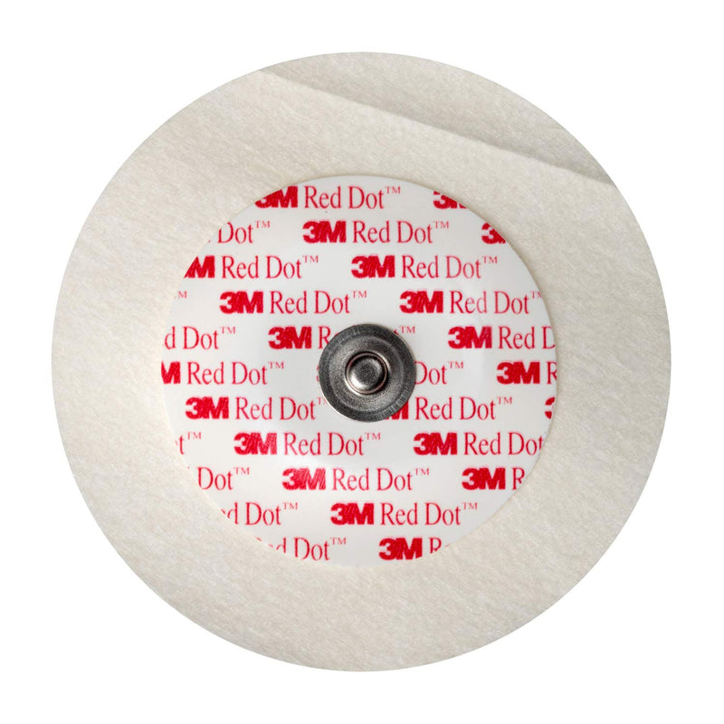 3M 2239 Red Dot Fleece ECG Electrodes