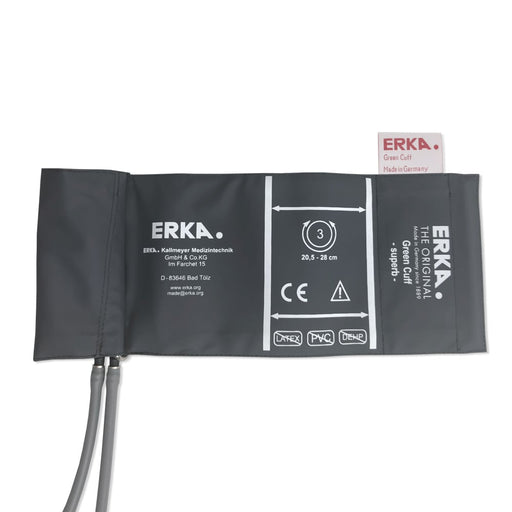 ERKA SWITCH 2.0 Simplex Dual-Tube Sphygmomanometer with Green Cuff