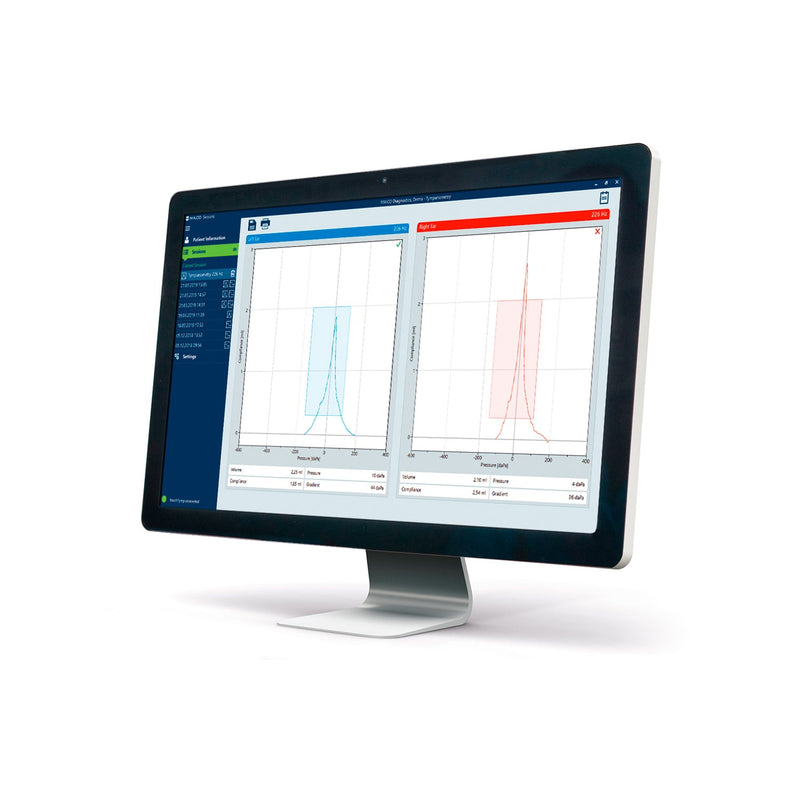 Maico touchTymp MI 26 Audiometer and Tympanometer