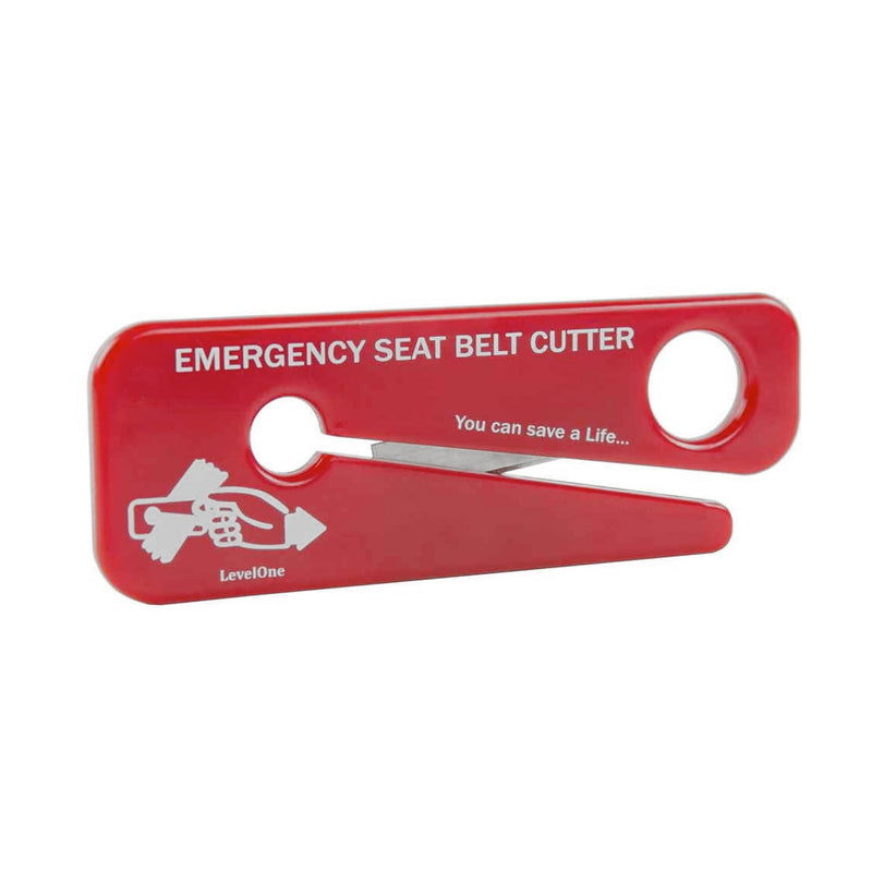 Teqler Seat Belt Cutter Red