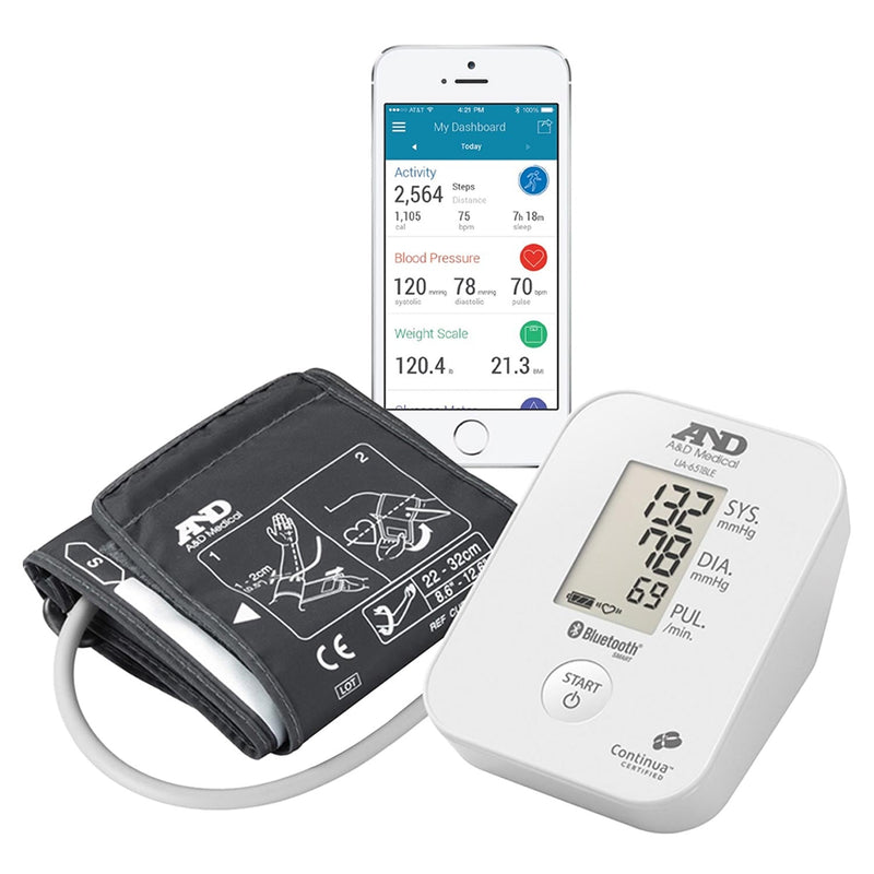 A&D Instruments UA-651BLE Blood Pressure Monitor with Bluetooth