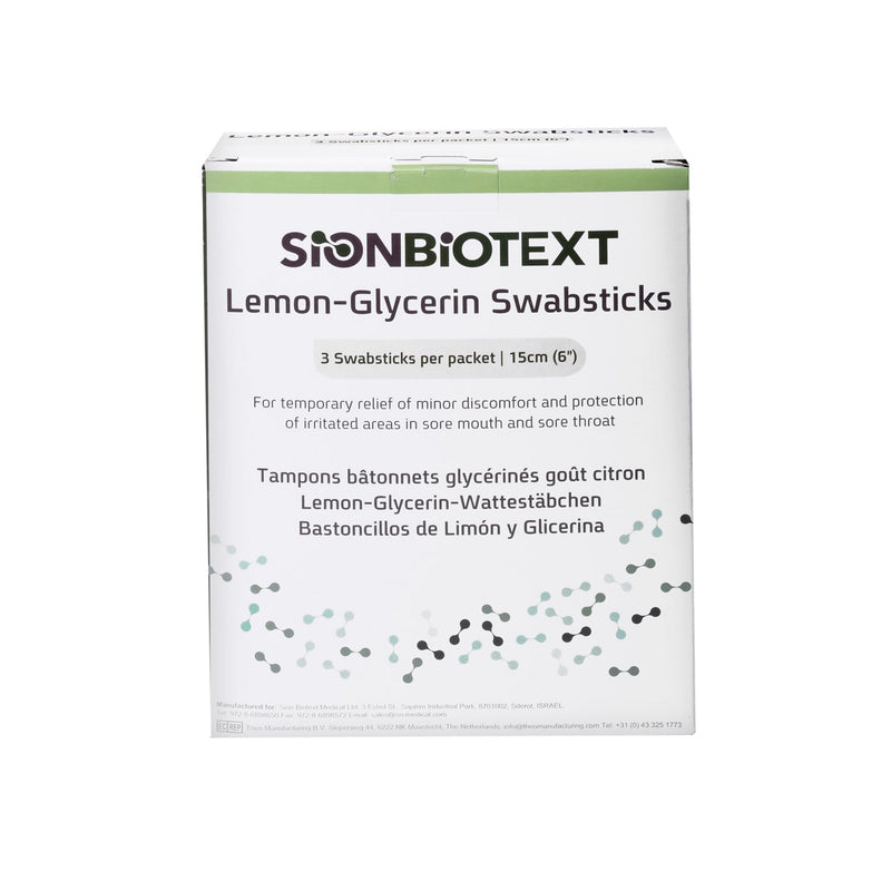 Heinz Herenz Lemon Swabs Oral Hygiene Swabsticks