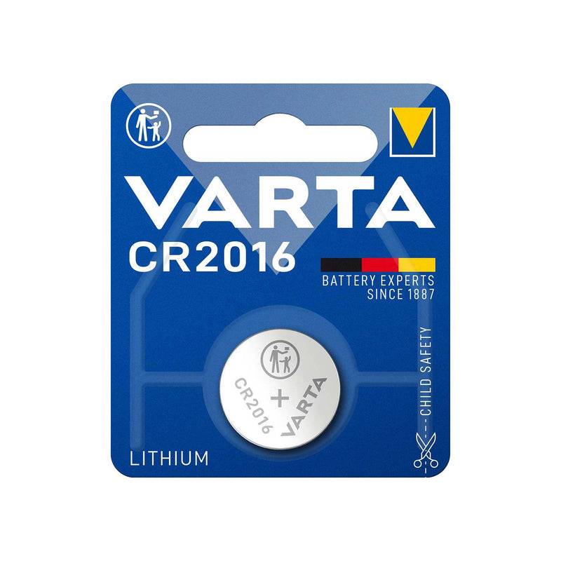 VARTA CR2016 Lithium Button Cell 3V