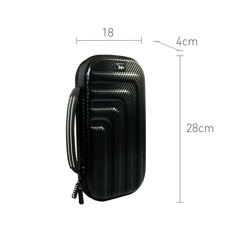 Teqler Stethoscope Case Carbon-Look Hard-Shell