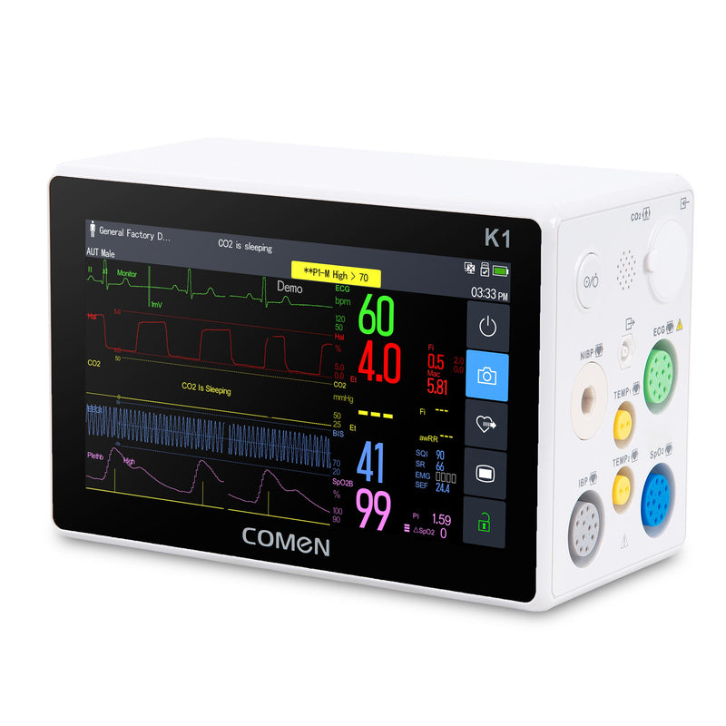 COMEN K1 Patient Monitor with Optional Expansion Module