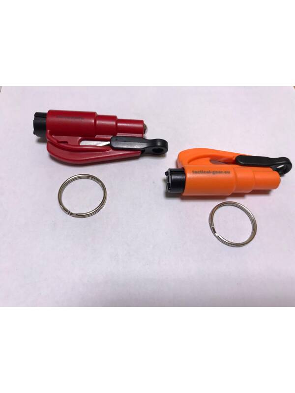 Compact Safety Cutter and Glass Breaker 2-in-1 Tool