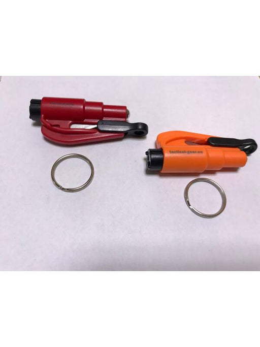Compact Safety Cutter and Glass Breaker 2-in-1 Tool