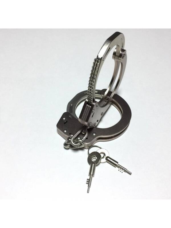 Titanium Handcuffs with Chain