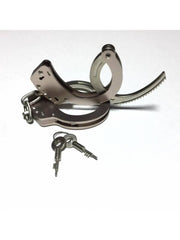 Titanium Handcuffs with Chain