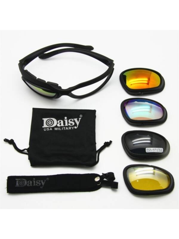 Daisy C5 Tactical Polarized Eyewear Kit with 4 Lenses