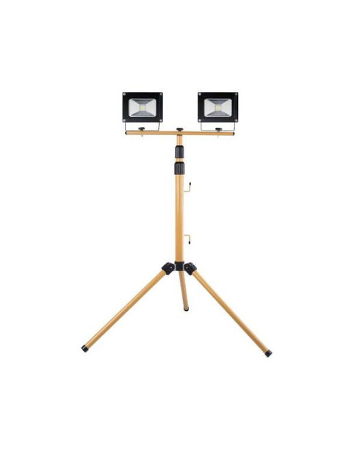 Rechargeable Tripod Floodlight 2x20W
